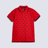 BOYS MICKEY PRINT POLO