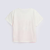 GIRLS DAISY DROP SHOULDER T SHIRT