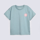 GIRLS BOXY FIT PRINTED T SHIRT