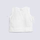 GIRLS EMBROIDERED FLORAL TOP
