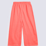 GIRLS TEXTURED LOOSE TROUSERS