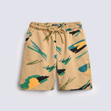 BOYS PRINTED KNIT SHORTS