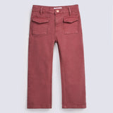 GIRLS FLARED POCKETS DENIM