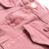 GIRLS FLARED POCKETS DENIM