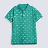 BOYS HEADPHONE PRINTED POLO