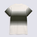 BOYS ENGINEERED STRIPER SPECIAL KNIT TEE