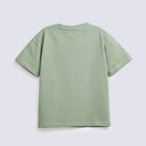 BOYS DROP SHOULDER PRINTED TEE