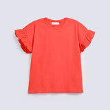 GIRLS TEXTURED T-SHIRT