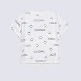 GIRLS SMILE PRINTED T SHIRT