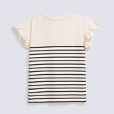 GIRLS DROP SHOULDER PRINTED T SHIRT