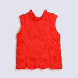 GIRLS SMOKED TOP