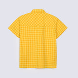 BOYS DROP SHOULDER CHECKERED SHIRT