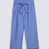 GIRLS SPECIAL KNIT TROUSER WITH BELT