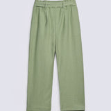 GIRLS SPECIAL KNIT TROUSER WITH BELT