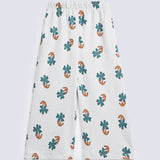 GIRLS PRINTED LOOSE TROUSER