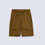 BOYS CARGO KNIT SHORTS