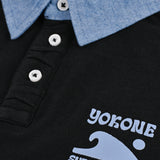 BOYS CONTRAST COLLAR POLO