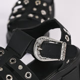 GIRLS STUDDED BUCKLE SANDAL