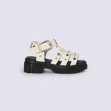 GIRLS STUDDED BUCKLE SANDAL