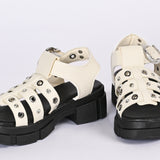 GIRLS STUDDED BUCKLE SANDAL