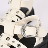 GIRLS STUDDED BUCKLE SANDAL