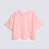 GIRLS BOXY FIT T SHIRT