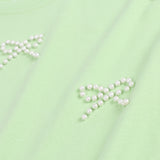 GIRLS BOXY FIT EMBELLISHED T-SHIRT