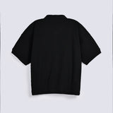 GIRLS SPECIAL KNIT ELASTICATED POLO