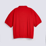 GIRLS SPECIAL KNIT ELASTICATED POLO