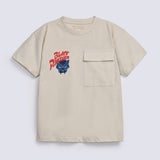 BOYS DROP SHOULDER BLACK PANTHER TEE