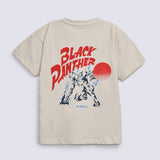 BOYS DROP SHOULDER BLACK PANTHER TEE