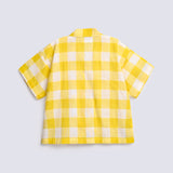 GIRLS CHECKERED LOOSE SHIRT
