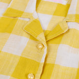 GIRLS CHECKERED LOOSE SHIRT