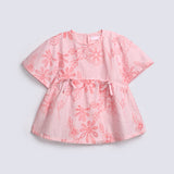 GIRLS FLORAL PRINTED TOP