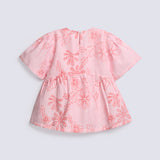 GIRLS FLORAL PRINTED TOP