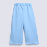 GIRLS TEXTURED LOOSE TROUSERS