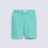 GIRLS FITTED BASIC SHORTS