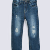 BOYS RIPPED DENIM