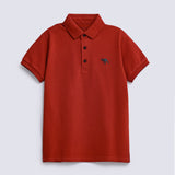 BOYS HIGH DENSITY PRINT POLO