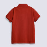 BOYS HIGH DENSITY PRINT POLO