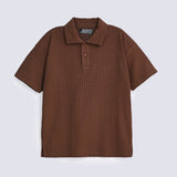 BOYS DROP SHOULDER SPECIAL KNIT POLO