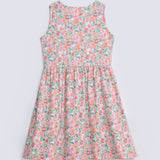 GIRLS BASIC PRINTED DRESS