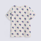 GIRLS DROP SHOULDER PRINTED T SHIRT