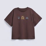 BOYS BOXY FIT PRINTED TEE