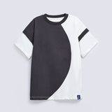 BOYS DROP SHOULDER COLOR BLOCK TEE