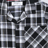 BOYS DROP SHOULDER CHECKERED SHIRT