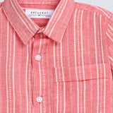 BOYS JACQUARD STRIPER SHIRT