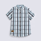 BOYS SEERSUCKER STRIPER SHIRT