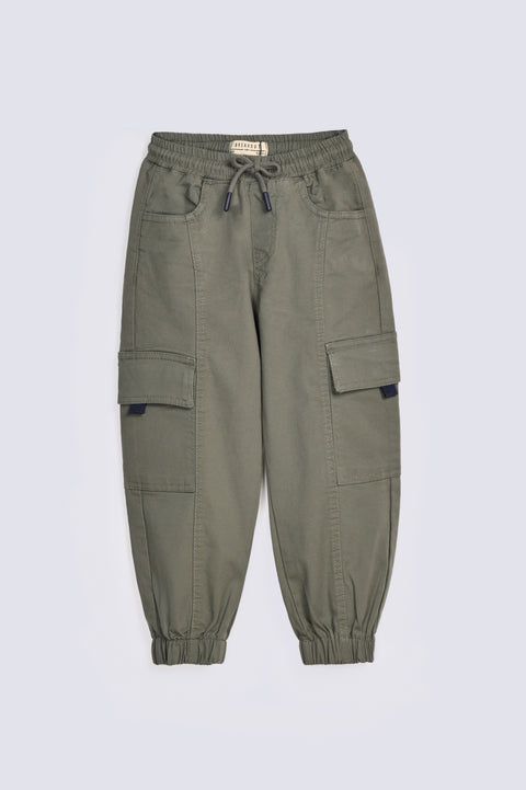 BOYS CARGO JOGGER TROUSER