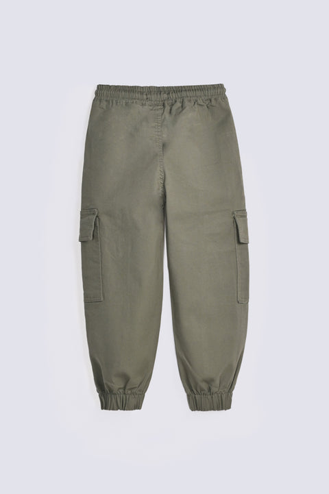 BOYS CARGO JOGGER TROUSER